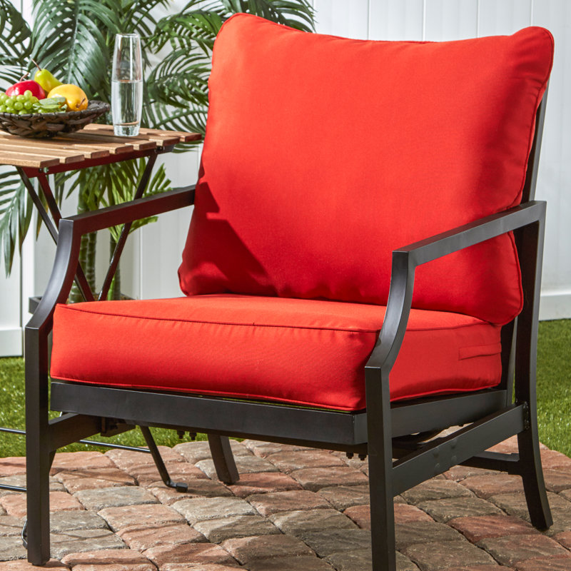 Coussin de siège pour chaise d'extérieur Lester, Salsa
