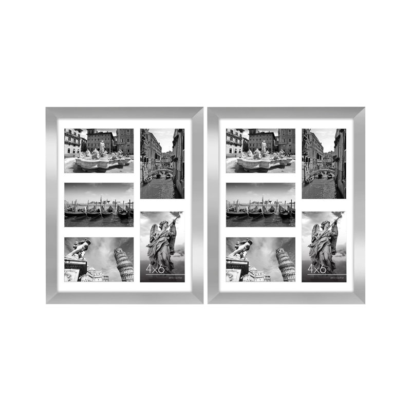 Silver Storage Picture Frame - Set of 2
