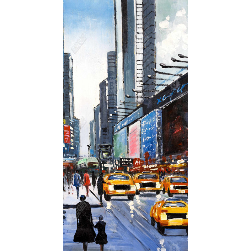 Peak hour - 15.75"x31.50" Desk mat