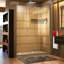 Mirage-X 55-59" W x 71" H Frameless Shower Door with ClearMax™ Technology-17782105-130693882-130693883