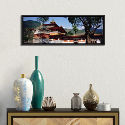 " Temple In A City, Chimi Lhakhang, Punakha, Bhutan " by Panoramic Images