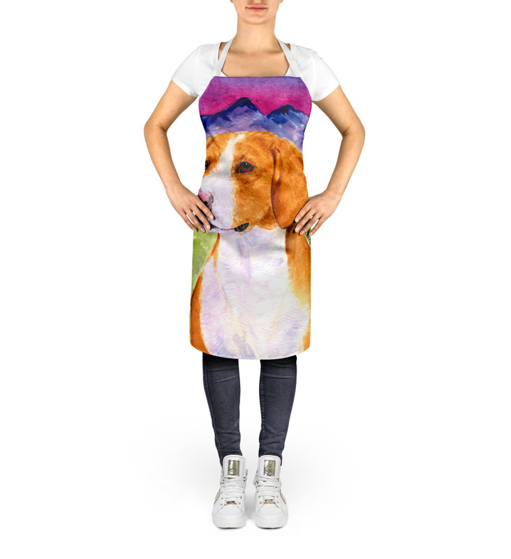 No Pattern Bib Apron