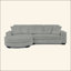 Canapé-lit modulaire rembourré en velours Corduroy-370274301