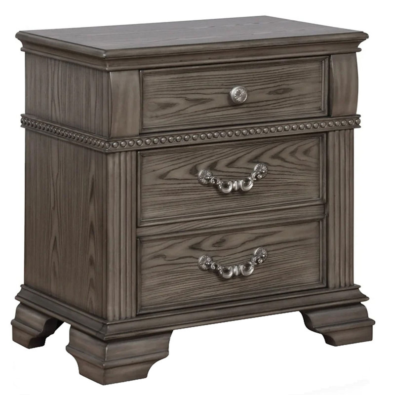 Table de chevet Althena, gris