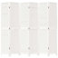 Trista 215cm W 6 - Panel Solid Wood Accent Room Divider-841415203-841415215