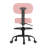 Adjustable Drafting Chair with Back Support Rolling Swivel Stool-613417632-613397749