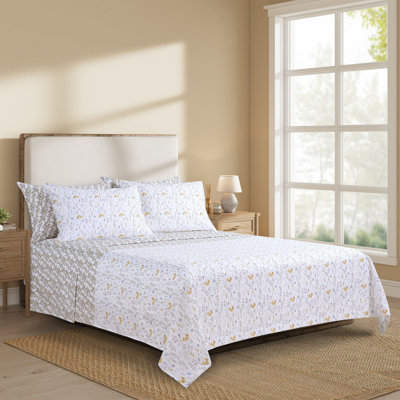 Vinnie Neutral Reversible Sheet Set