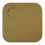 Table basse brun jaunâtre ultrabrillant