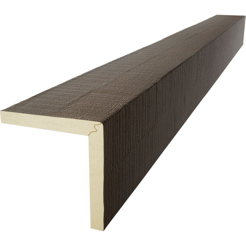 Sangle à poutre lisse, à utiliser avec poutre en bois Heritage, Écorce de cèdre, 18'L, 10"H x 10"W