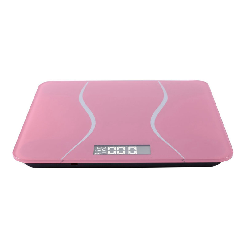 Kepptory Digital Bathroom Scale, Pink