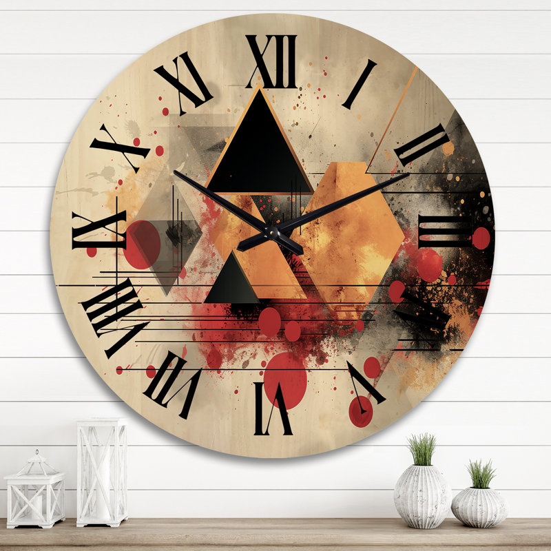 Horloge murale Alvine Sunset Boulevard, Très grand