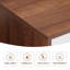 Bureau d'ordinateur moderne avec tiroirs de rangement et tablette-605435718