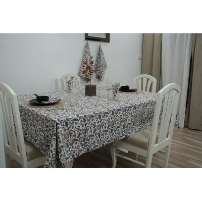 Red Barrel Studio®  Premium Quality Handcrafted Block Print Table Cover for All Occasions - Mandakini