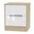 White Gloss/Bardolino Oak