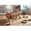 Merola 100% Leather Upholstered Bench