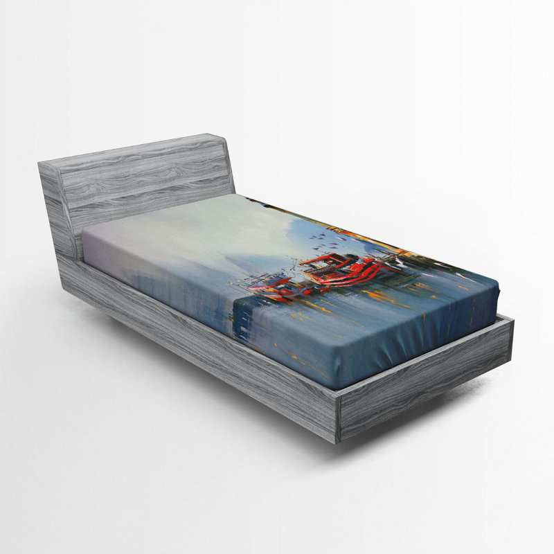 Microfiber Fitted Sheet, Twin Fitted Sheet