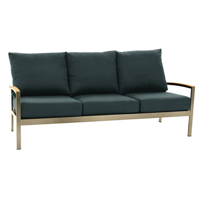 Avanti Stainless Steel Sling Outdoor Deep Seating 3 - Seater