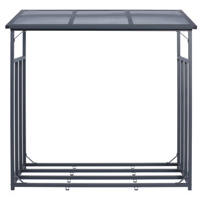 Sipos 185cm W Metal Log Rack