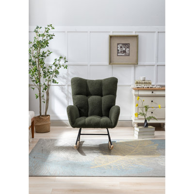 Fauteuil berçant et oscillant Teddy