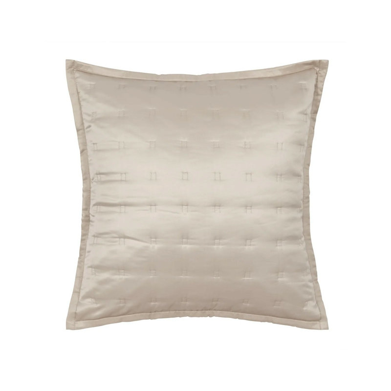 Windsor Silk Euro Pillow Cover, Blush, 26" x 26"