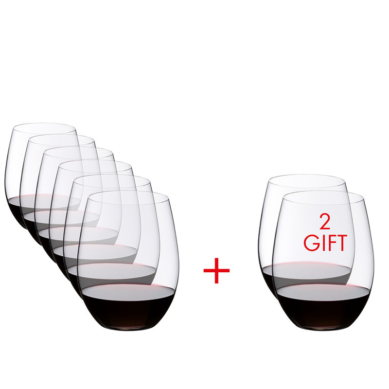RIEDEL The O Wine Tumbler Cabernet/Merlot (Pay 6 Get 8)