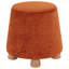 Repose-pieds rond en chenille-978991593
