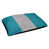 Bleu sarcelle / gris / bleu sarcelle