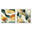 Cozell Zen - ensemble de 2 collages carrés abstraits-101846559-101846555