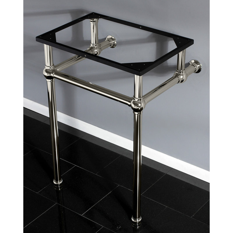 Kingston Brass Templeton Brass Console Sink Legs, Polished Nickel