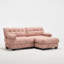Canapé modulaire à assise profonde, canapé en forme de L moderne pour la maison