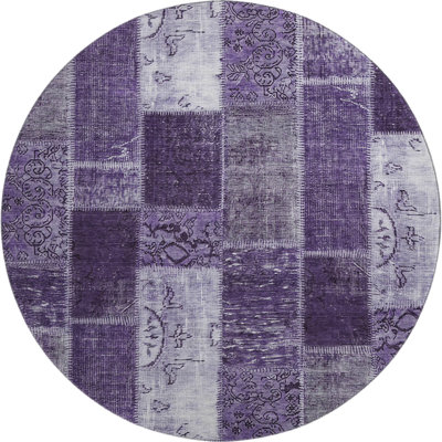 Premium Machine Washable Cerrito Purple Rug