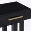 Console élégante avec trois tiroirs, table d'entrée très longue pour un placement polyvalent dans n'importe quelle pièce de votre maison-254421622