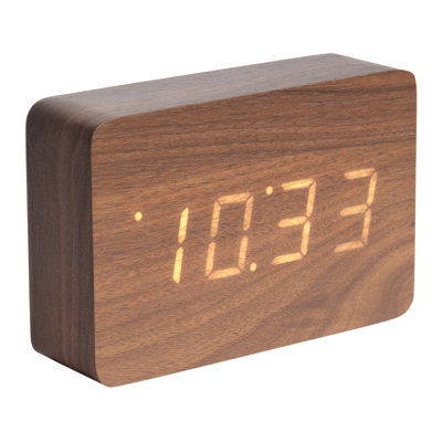 Modern & Contemporary Digital Electric Alarm Tabletop Clock