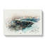 River Thames And London Skyline In Abstract - Wrapped Canvas-55339239