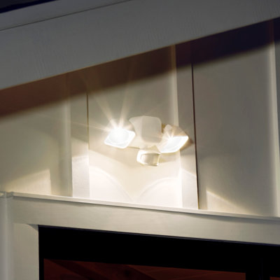 LED Battery Powered Dusk to Dawn Outdoor Security Flood Light with Motion Sensor