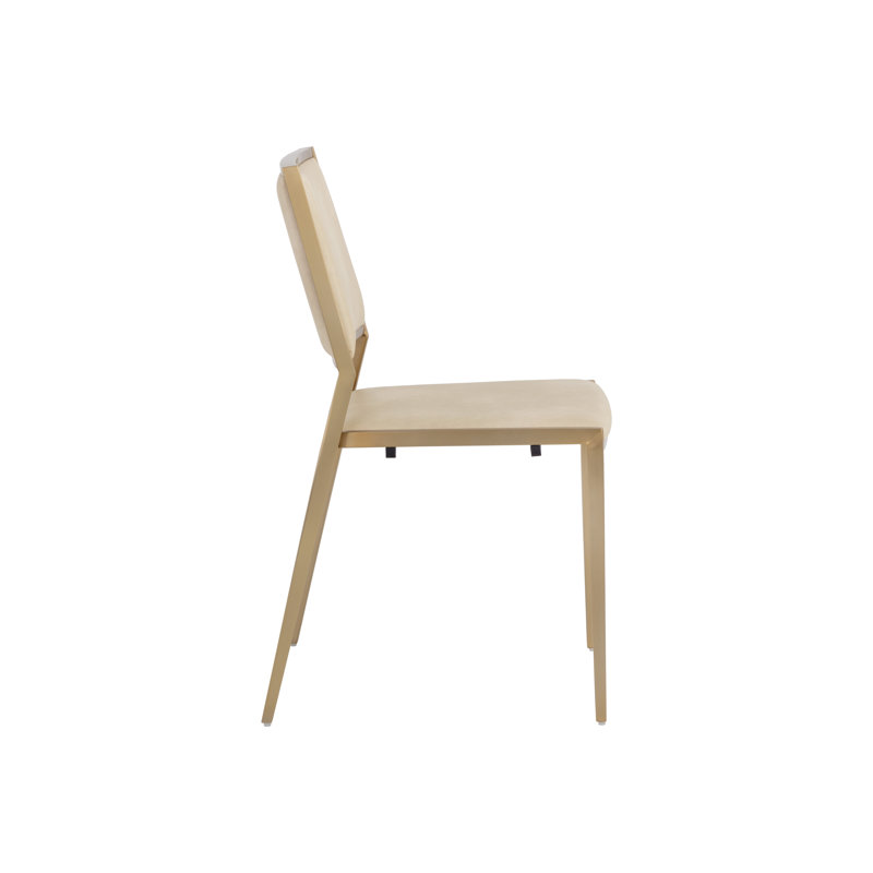 Odilia Upholstered Dining Chair, Cream