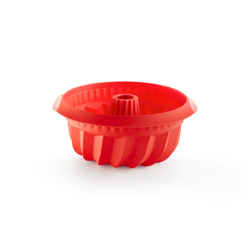 Lékué Silicone Deep Savarin Cake Mould, 22 Cm 