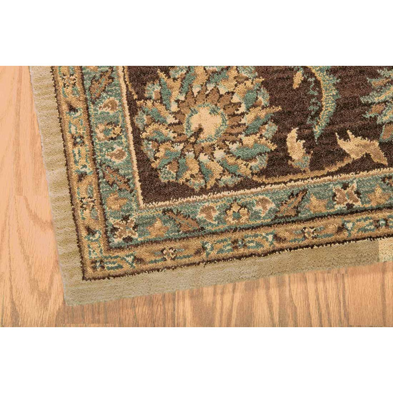 Tapis à aire beige en laine Crownover, Rectangle 2 pi 6 po x 4 pi 3 po