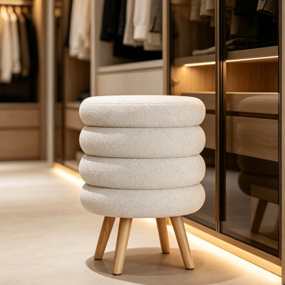 Teddy Fleece Upholstered Bench