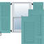 Deux volets à persiennes égales Americraft (par paire)-80846453-80846437-80846477