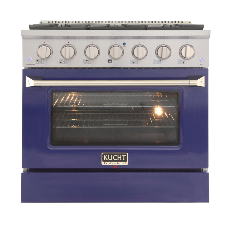 36" 5.2 Cu. Ft. Freestanding Gas, Blue, Liquid Propane