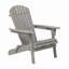 Ensemble de 2 chaises Adirondack pliantes en bois pour l'extérieur avec chaise de patio en bois pré-assemblée pour terrasse