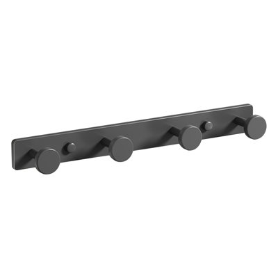 Hanging Clothes Rack The Wall Of The Entrance Foyer Without Punching Hooks Space Aluminum Clothes Hanging Rack Wall Hanging Door Back Hook