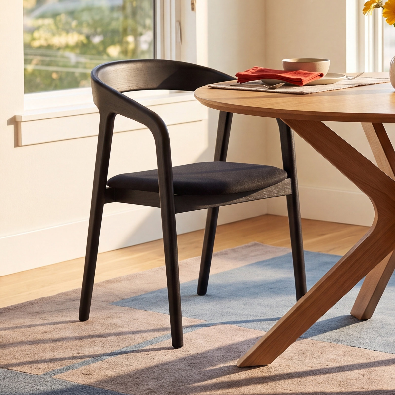 Brittant Oak Dining Armchair