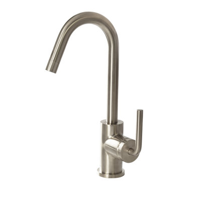 Cigno Single Hole Bathroom Faucet with Drain Assembly