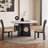 White&Black Round Sintered Stone Dining table-1492772134