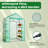 Mini walk-in greenhouse - 77x56x28 inch