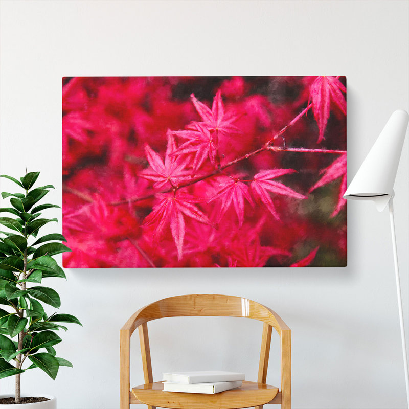 Japanese Maple Tree - Wrapped Canvas, 40cm H x 60cm W x 3cm D