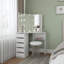 Coiffeuse avec miroir Jaylianie