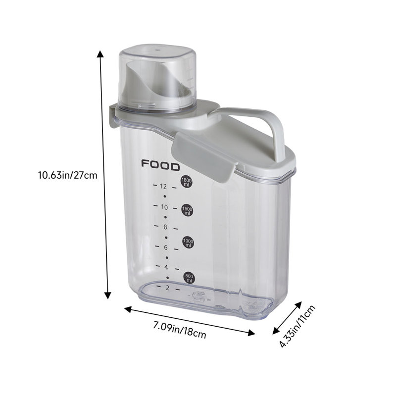 2000ml Food Storage Container